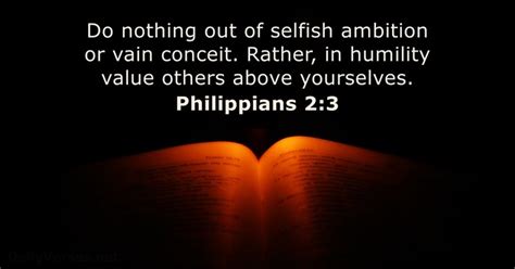 Philippians 2:3.